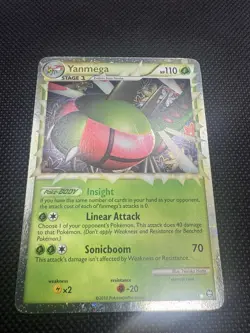 Yanmega Prime 98/102 Rare HOLO Pokemon Card NM Triumphant TM - Image 3