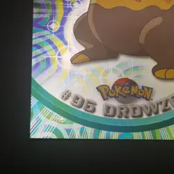 Drowzee #96 - Topps Blue Logo - SILVER HOLO - TV Series 2 - POKEMON CARD - NM - Image 5