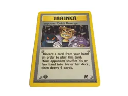 Team Rocket First Edition Imposter Oak's Revenge #76 Vintage Pokemon Card - Image 1