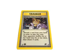 Team Rocket First Edition Imposter Oak's Revenge #76 Vintage Pokemon Card - Image 3