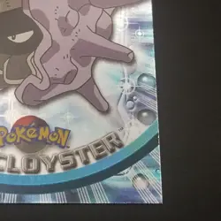 Cloyster #91 - TOPPS BLUE LOGO - SILVER HOLO - SERIES 2 - Pokemon CARD - NM - Image 4