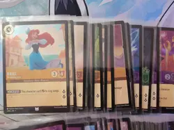 Disney Lorcana the first chapter first print Holo Card Bundle - Image 2
