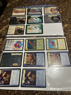 Harry Potter 2001 TCG Foil $ Base Card 16 Cards Harry Potter Warner Bros. Lot 75 - Image 1