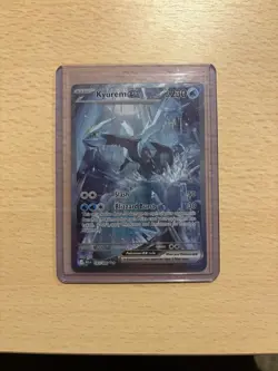 Pokemon TCG Kyurem EX Black Bolt Holo Card 165/086Sv: Black - Image 1