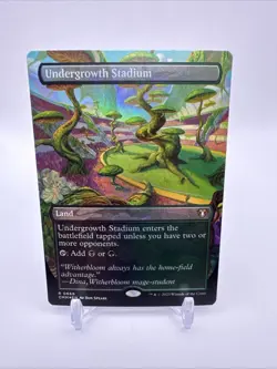 Undergrowth Stadium (Borderless) Commander Masters Foil NM MTG - Image 1