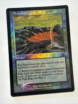 MTG Peat Bog Foil from Mercadian Masques LP/MP - Image 1