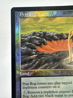 MTG Peat Bog Foil from Mercadian Masques LP/MP - Image 2