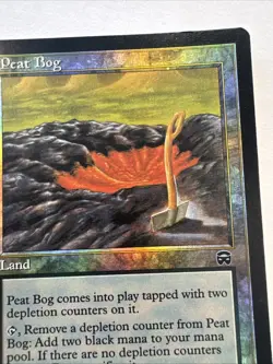 MTG Peat Bog Foil from Mercadian Masques LP/MP - Image 3