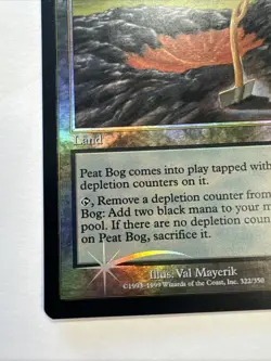 MTG Peat Bog Foil from Mercadian Masques LP/MP - Image 4