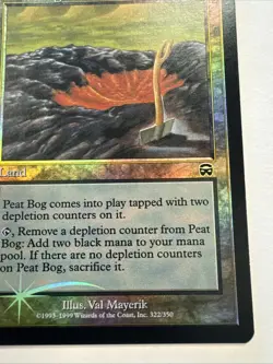 MTG Peat Bog Foil from Mercadian Masques LP/MP - Image 5
