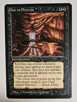 Gate to Phyrexia Antiquities MTG Magic the Gathering NM - Image 1