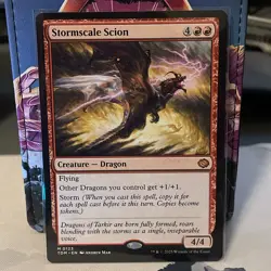 Stormscale Scion Tarkir: Dragonstorm Regular NM #0123 - Image 1