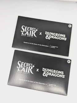 MTG Secret Lair x D&D: Death Is in the Eyes of the Beholder I + II Rainbow FOIL - Image 1