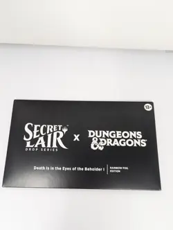 MTG Secret Lair x D&D: Death Is in the Eyes of the Beholder I + II Rainbow FOIL - Image 3