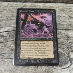Magic The Gathering MTG Guardian Beast Arabian Nights LP Excellent Ungraded - Image 1