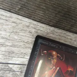 Magic The Gathering MTG Demonic Tutor Beta Limited Edition MP Good Ungraded - Image 3