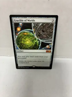 Crucible of Worlds M19 Core Set 2019 NM Magic The Gathering MTG NM - Image 1