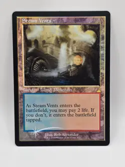 Steam Vents (Retro Frame) Ravnica Remastered Foil - Image 1