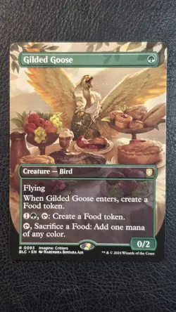 Gilded Goose Borderless 0083 M PF MTG Bloomburrow Series - Image 1