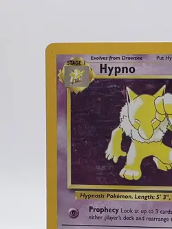 Pokemon TCG Hypno Fossil Holo Card 8/62 Unlimited Rare - Image 2