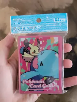 Mimikyu＆Wobbuffet 64 Sleeves Japanese Pokemon Center Exclusive Sealed - Image 1