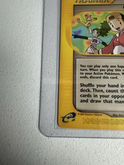 Copycat Expedition Trainer Supporter 138/165 Uncommon WOTC Vintage Pokemon - Image 2