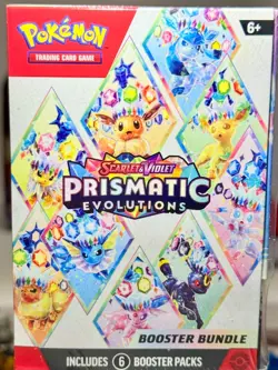 Pokemon TCG: Prismatic Evolutions Booster Bundle SV 8.5 | 6 Packs **Sealed-New** - Image 2