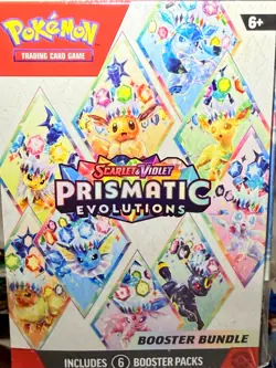 Pokemon TCG: Prismatic Evolutions Booster Bundle SV 8.5 | 6 Packs **Sealed-New** - Image 3