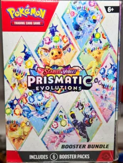 Pokemon TCG: Prismatic Evolutions Booster Bundle SV 8.5 | 6 Packs **Sealed-New** - Image 4