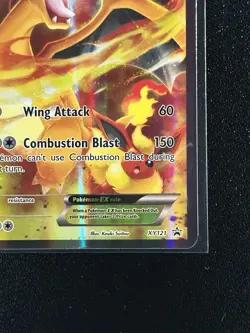 Pokemon Charizard EX XY121 XY Generations Full Art Holo Black Star Promo NM - Image 5