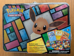 Pokemon TCG: Eevee Collectors Treasure Chest Tin - Factory Sealed - Image 1