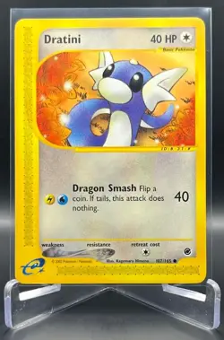 Pokemon TCG Expedition Base Set DRATINI Regular, Common - 107/165 - Image 1