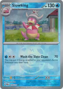 💥Pokemon - Slowking - Master Ball - 019/131 - Prismatic Evolutions (NM)💥 - Image 1