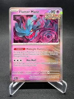 Flutter Mane Master Ball Pattern Rare 43/131 Pokemon TCG Prismatic Evolutions NM - Image 1