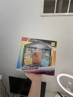 NEW Pokemon TCG S&V Prismatic Evolutions Poster Collection Box Sealed DG Sticker - Image 3