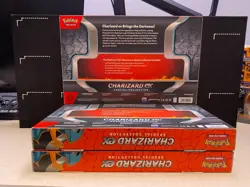 LOT OF 3 - Pokemon Charizard EX Special Collection Box Sealed - Image 2