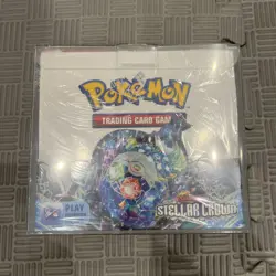 Pokemon TCG - S&V - Stellar Crown - Booster Box - 36 Packs - New & Sealed - Image 1