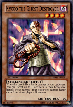 Kycoo The Ghost Destroyer - 1st Edition BP02-EN011 - LP - YuGiOh - Image 1