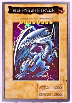 Yugioh Bandai Blue-Eyes White Dragon No.118 Holo Rare Japan 1998-1999 - - Image 1