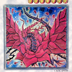 Yu-Gi-Oh! Duel Monsters Black Rose Dragon Ultimate Rare CSOC-JP039 Japanese - Image 2