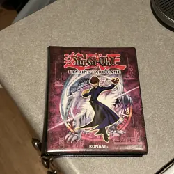 Yu-Gi-Oh Vintage Collection Binder Book - TCG - 1996 - No Cards [Purple] - Image 1