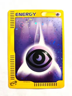 Pokemon Card Psychic ENERGY Japanese McDonald's Promo Holo E-Series Holo-Rare - Image 1