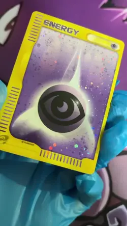 Pokemon Card Psychic ENERGY Japanese McDonald's Promo Holo E-Series Holo-Rare - Image 2