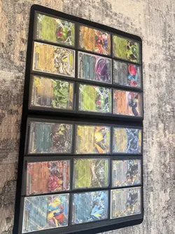 Huge Pokemon Cards Bundle Promos and EX. Pack fresh. 120+ cards + Binder - Image 1