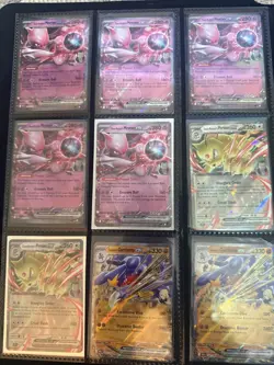 Huge Pokemon Cards Bundle Promos and EX. Pack fresh. 120+ cards + Binder - Image 3