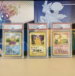 1999 Base Set Shadowless Signed Pokemon Cards - Mitsuhiro Arita Signed Authentic - Image 1