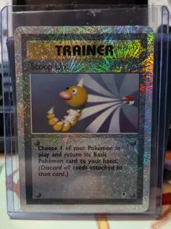 Pokemon Trainer Card Scoop Up 104/110 Reverse Holo Rare Legendary Collection - Image 3