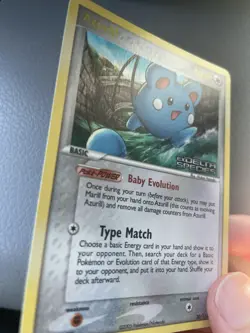 Azurill 20/113 - Reverse Holo Rare EX Delta Species Stamped - Pokemon Card - NM - Image 3