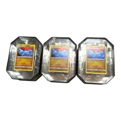 Pokemon TCG Dragonite & Salamence EX Collectors Tin Set Four Cards Empty READ - Image 2