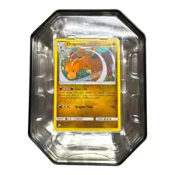 Pokemon TCG Dragonite & Salamence EX Collectors Tin Set Four Cards Empty READ - Image 3